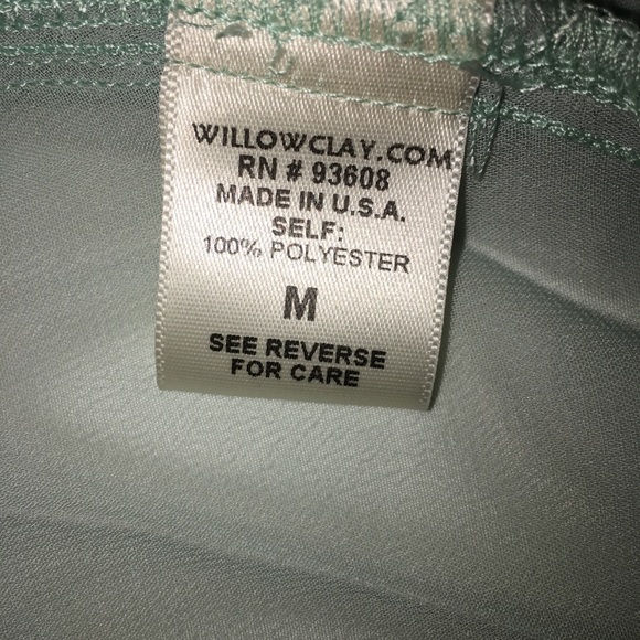 Nordstrom Willow&Clay Women's Green Cape Style Med - Picture 6 of 6